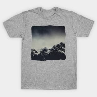 Misty Dark Mountains T-Shirt